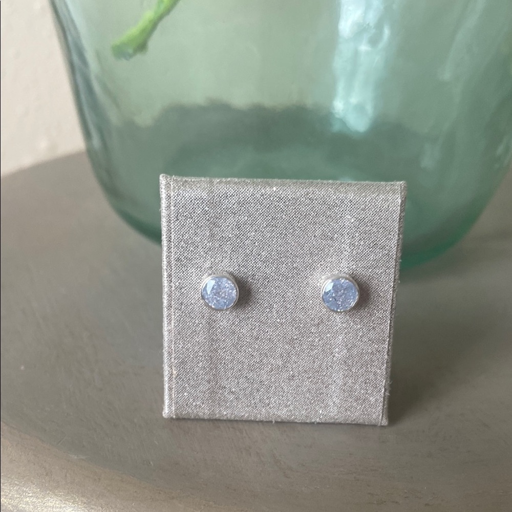 Silver Minimalist Stud Earrings